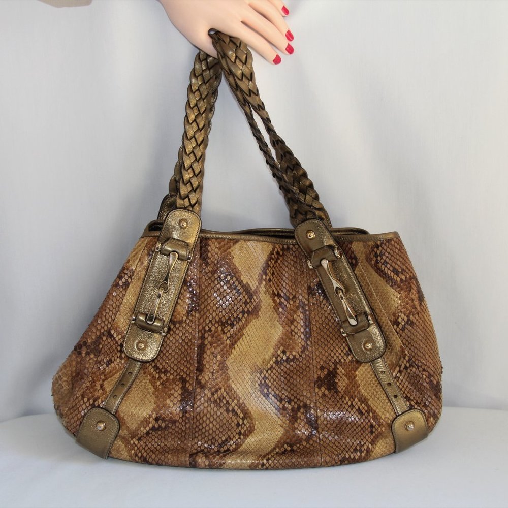 Gucci Pelham Medium Python Bag - Picture 9 of 13